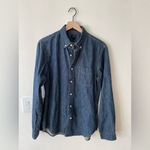 J. Crew Men’s Slim Chambray Shirt